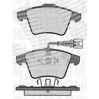 Brake pads for disc brakes