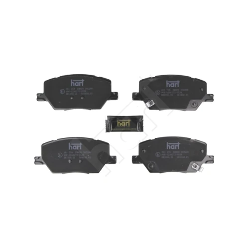 BRAKE PADS FOR DISC BRAKES - 1