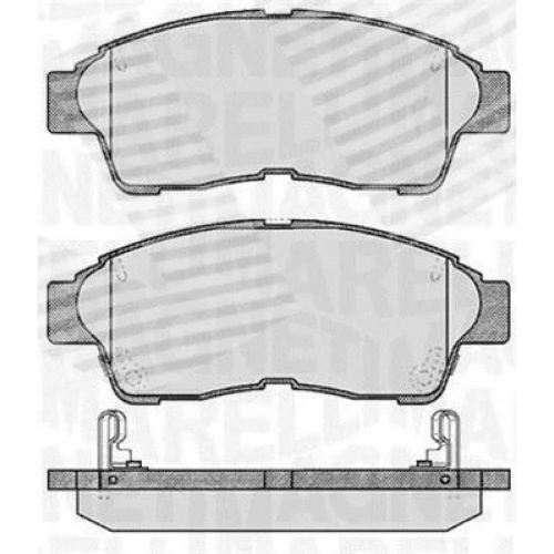 BRAKE PADS FOR DISC BRAKES - 0