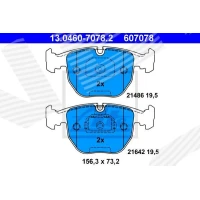 Brake pads for disc brakes