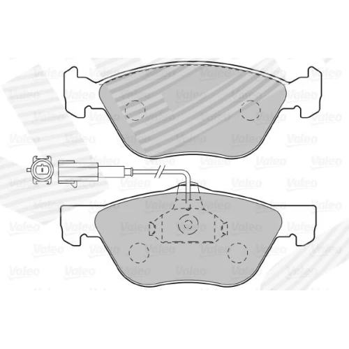 BRAKE PADS FOR DISC BRAKES - 1