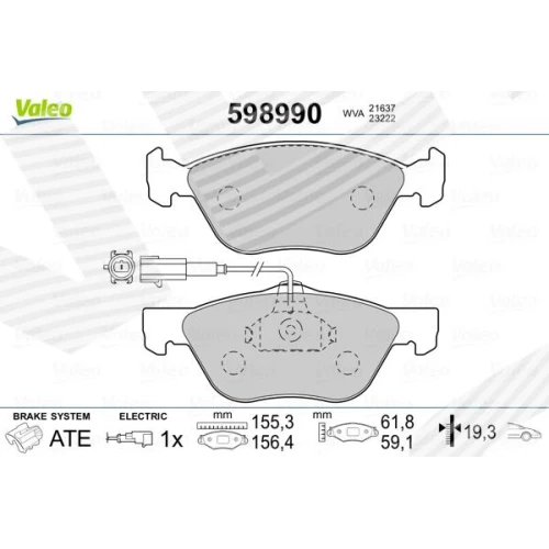 BRAKE PADS FOR DISC BRAKES - 0