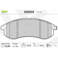 Brake pads for disc brakes