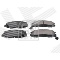 Brake pads for disc brakes