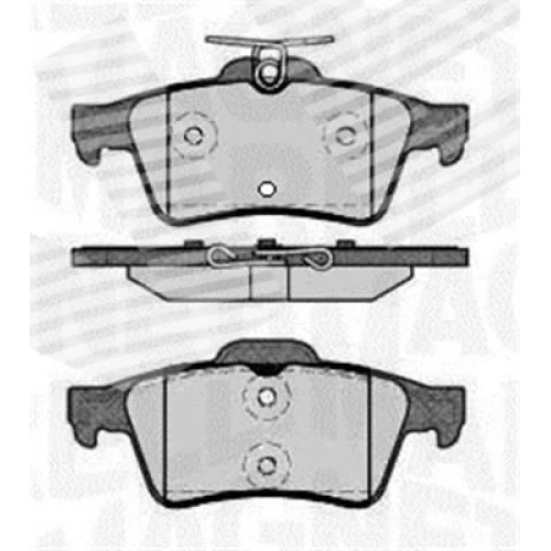 BRAKE PADS FOR DISC BRAKES - 0