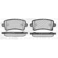 Brake pads for disc brakes