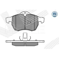 Brake pads for disc brakes