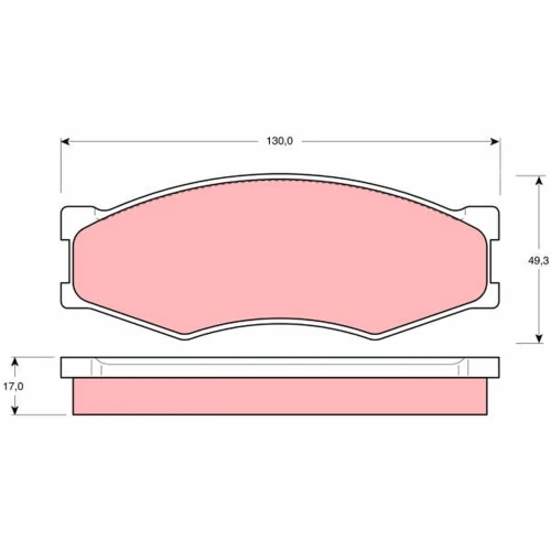 BRAKE PADS FOR DISC BRAKES - 0