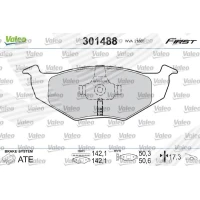 Brake pads for disc brakes