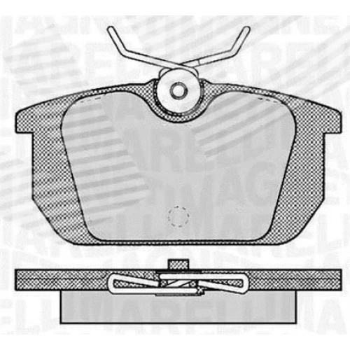 BRAKE PADS FOR DISC BRAKES - 0