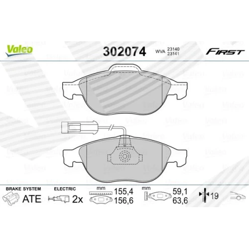 BRAKE PADS FOR DISC BRAKES - 0