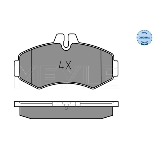 BRAKE PADS FOR DISC BRAKES - 1