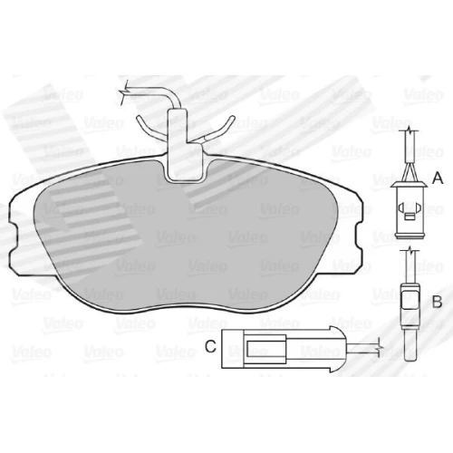 BRAKE PADS FOR DISC BRAKES - 0