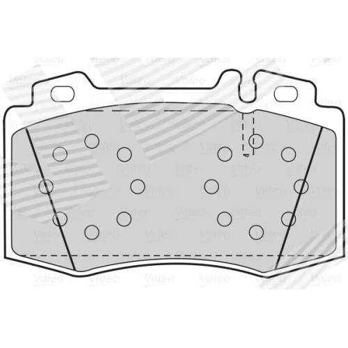 BRAKE PADS FOR DISC BRAKES - 1