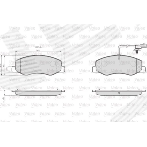 BRAKE PADS FOR DISC BRAKES - 1