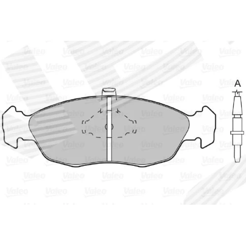 BRAKE PADS FOR DISC BRAKES - 1