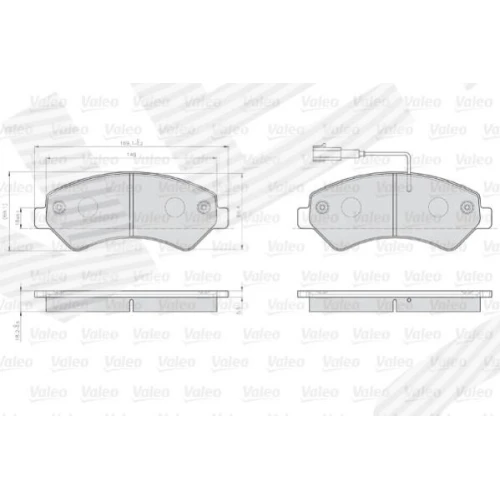 BRAKE PADS FOR DISC BRAKES - 1