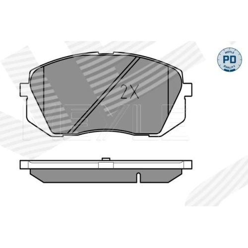 BRAKE PADS FOR DISC BRAKES - 2