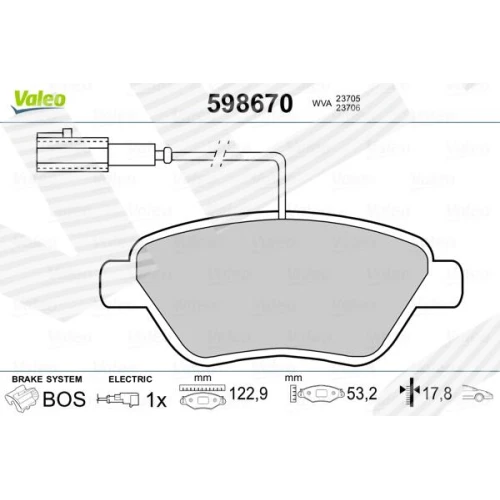 BRAKE PADS FOR DISC BRAKES - 0