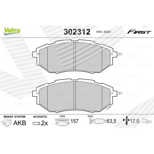 BRAKE PADS FOR DISC BRAKES - 0