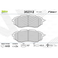 Brake pads for disc brakes