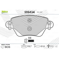 Brake pads for disc brakes