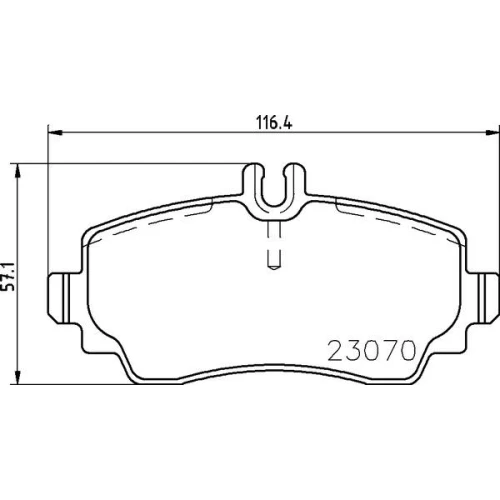 BRAKE PADS FOR DISC BRAKES - 0