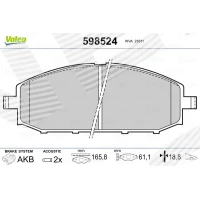 Brake pads for disc brakes