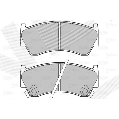 BRAKE PADS FOR DISC BRAKES - 1