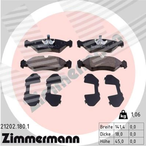 BRAKE PADS FOR DISC BRAKES - 0