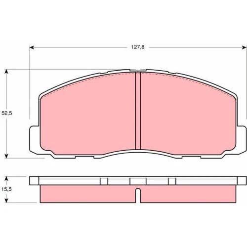 BRAKE PADS FOR DISC BRAKES - 0