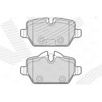 Brake pads for disc brakes