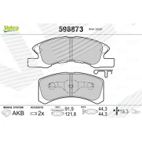 Brake pads for disc brakes