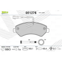 Brake pads for disc brakes