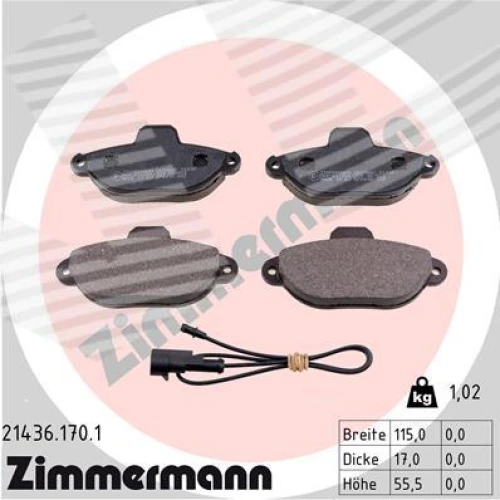 BRAKE PADS FOR DISC BRAKES - 0