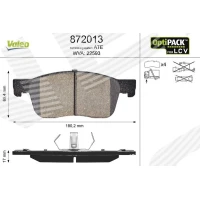 Brake pads for disc brakes