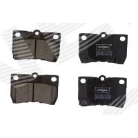 Brake pads for disc brakes