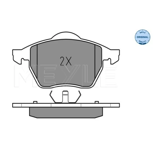 BRAKE PADS FOR DISC BRAKES - 1