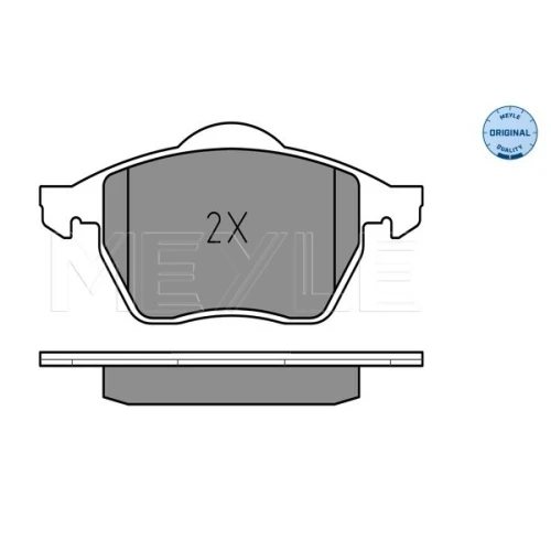 BRAKE PADS FOR DISC BRAKES - 2