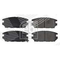 Brake pads for disc brakes