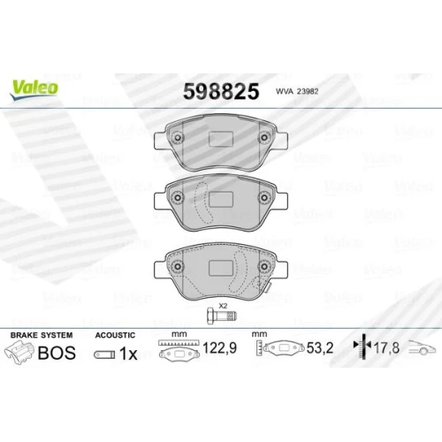 BRAKE PADS FOR DISC BRAKES - 0