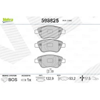 Brake pads for disc brakes