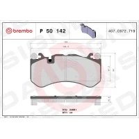 Brake pads for disc brakes