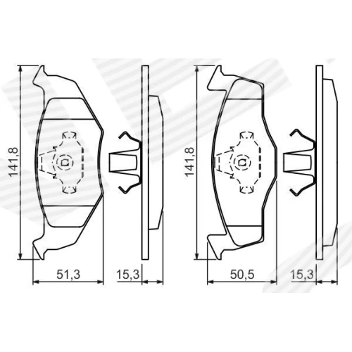 BRAKE PADS FOR DISC BRAKES - 4