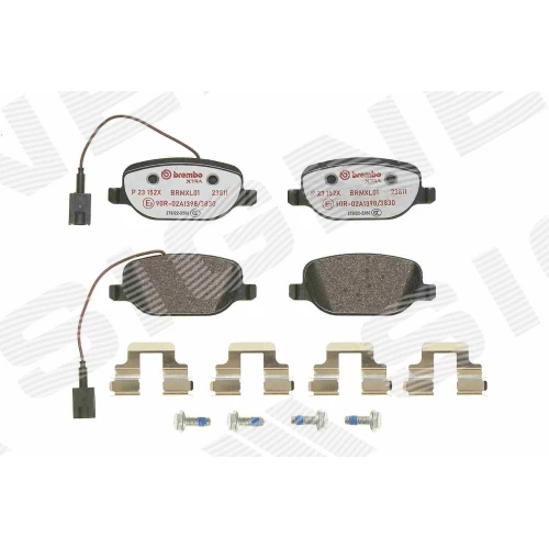 BRAKE PADS FOR DISC BRAKES - 1