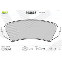 Brake pads for disc brakes