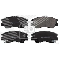 Brake pads for disc brakes