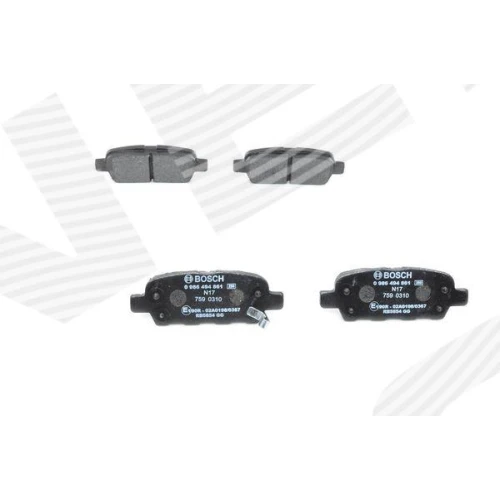 BRAKE PADS FOR DISC BRAKES - 2