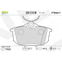 Brake pads for disc brakes