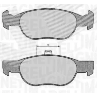 Brake pads for disc brakes